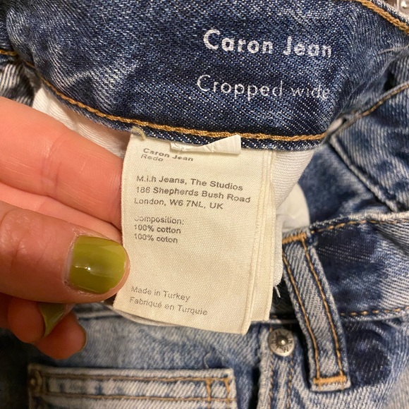 M.i.H Caron Jean, Cropped Wide Leg, size 30 - Picture 10 of 12